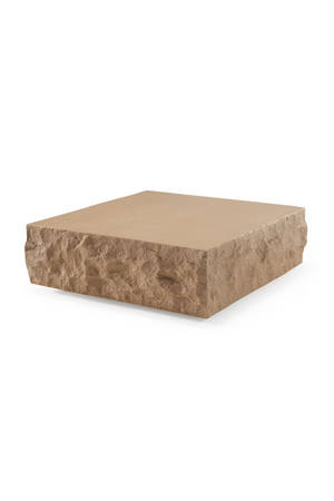 Square Fiberglass Coffee Table | OROA Modern Quarry | Oroa.com