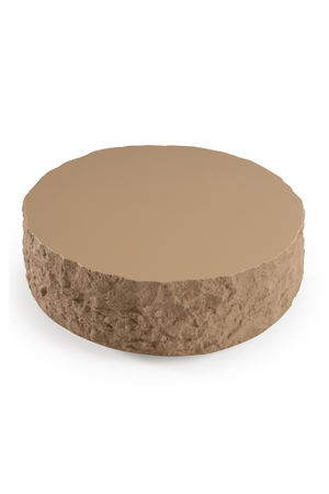 Round Fiberglass Coffee Table | OROA Modern Quarry | Oroa.com