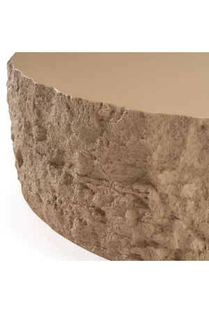 Round Fiberglass Coffee Table | OROA Modern Quarry | Oroa.com