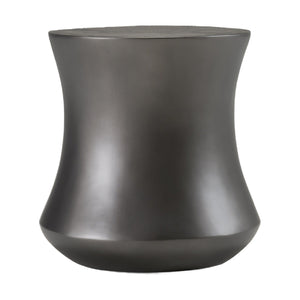   Antique Gray Fiberglass End Table | Oroa.com