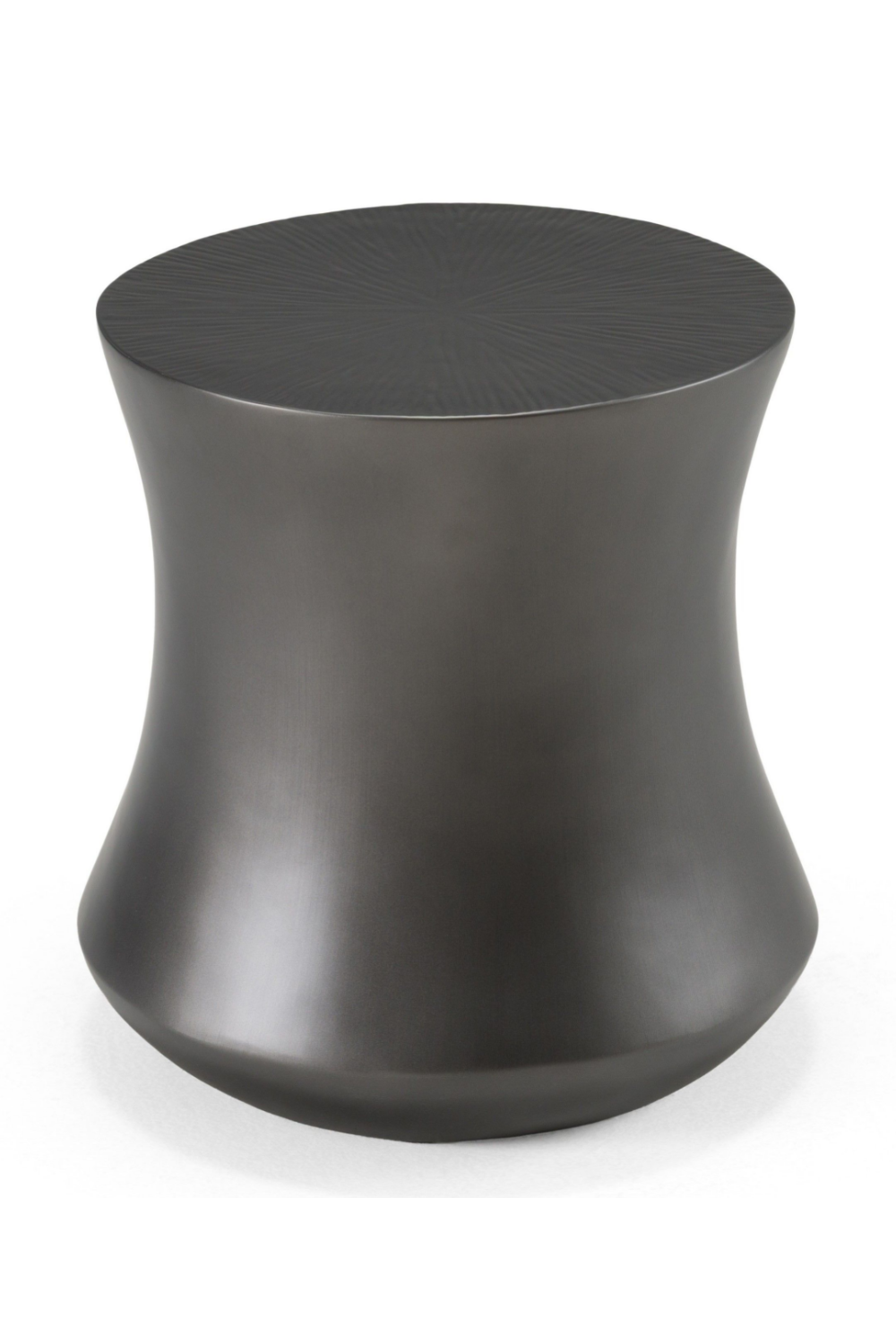 Antique Gray Fiberglass End Table | OROA Modern Airdrie | Oroa.com