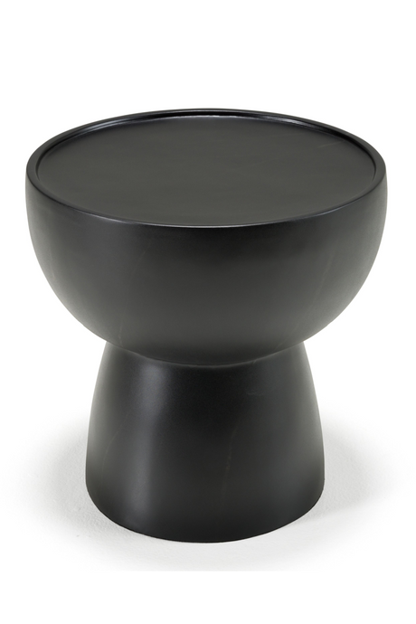 Black Fiberglass End Table | OROA Modern Akron | Oroa.com