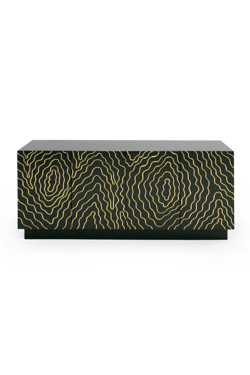 Gold Inlaid 4-Door Sideboard | OROA Modern Jonah | Oroa.com
