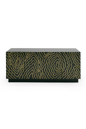 Gold Inlaid 4-Door Sideboard | OROA Modern Jonah | Oroa.com