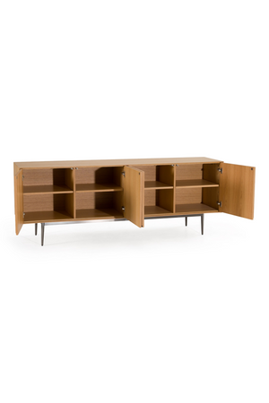 Geometric Patterned Oak Sideboard | OROA Modern Azteca | Oroa.com