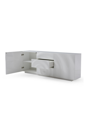 White High Gloss Sideboard | OROA Modern G2575 | Oroa.com