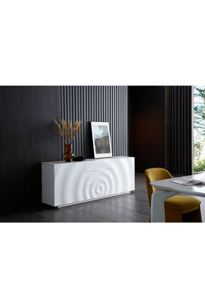 White High Gloss Sideboard | OROA Modern G2575 | Oroa.com