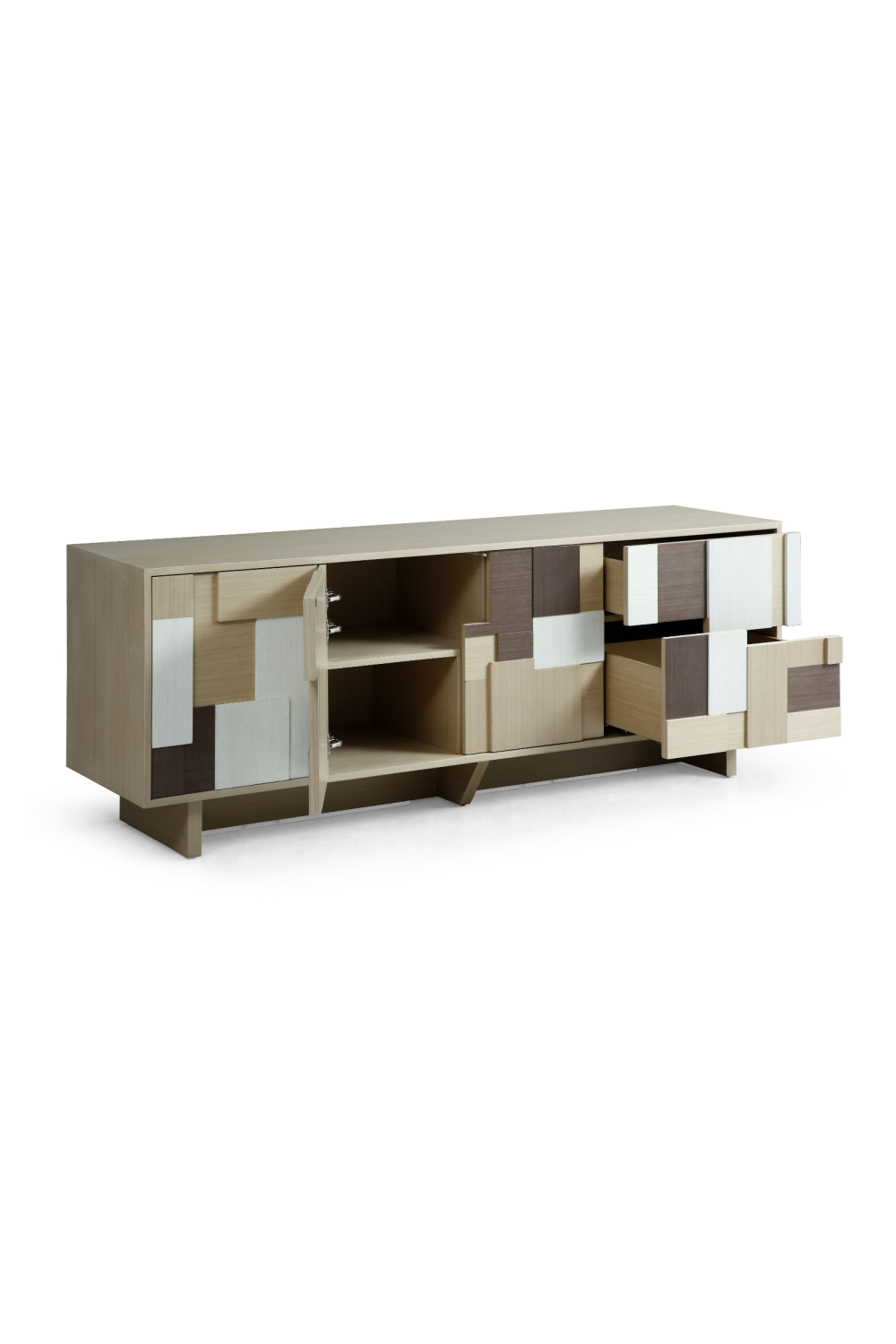 Multi-Colored Patterned Sideboard | OROA Modern G2578 | Oroa.com