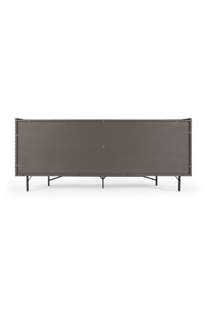 Patterned Silver 4-Door Sideboard | OROA Modern Raphael | Oroa.com