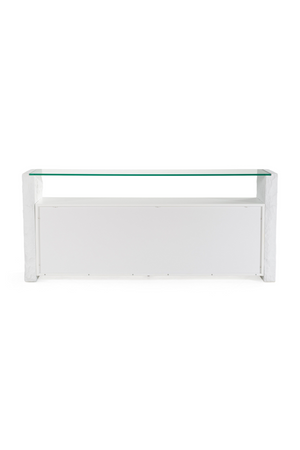 White Fiberglass Sideboard | OROA Modern Ashley | Oroa.com