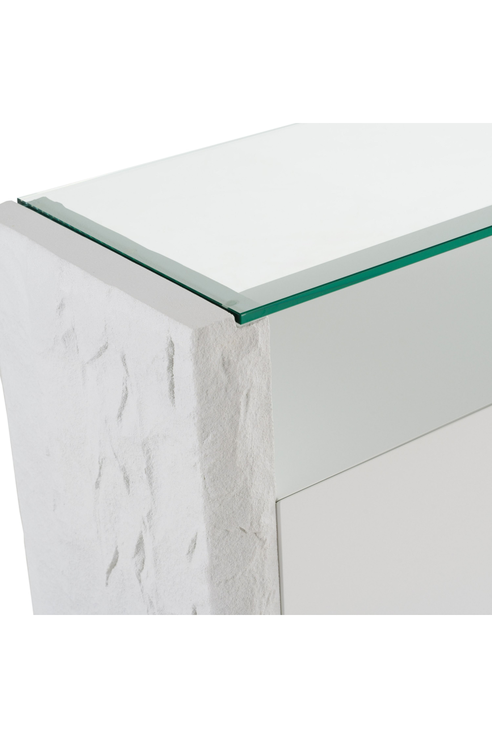 White Fiberglass Sideboard | OROA Modern Ashley | Oroa.com
