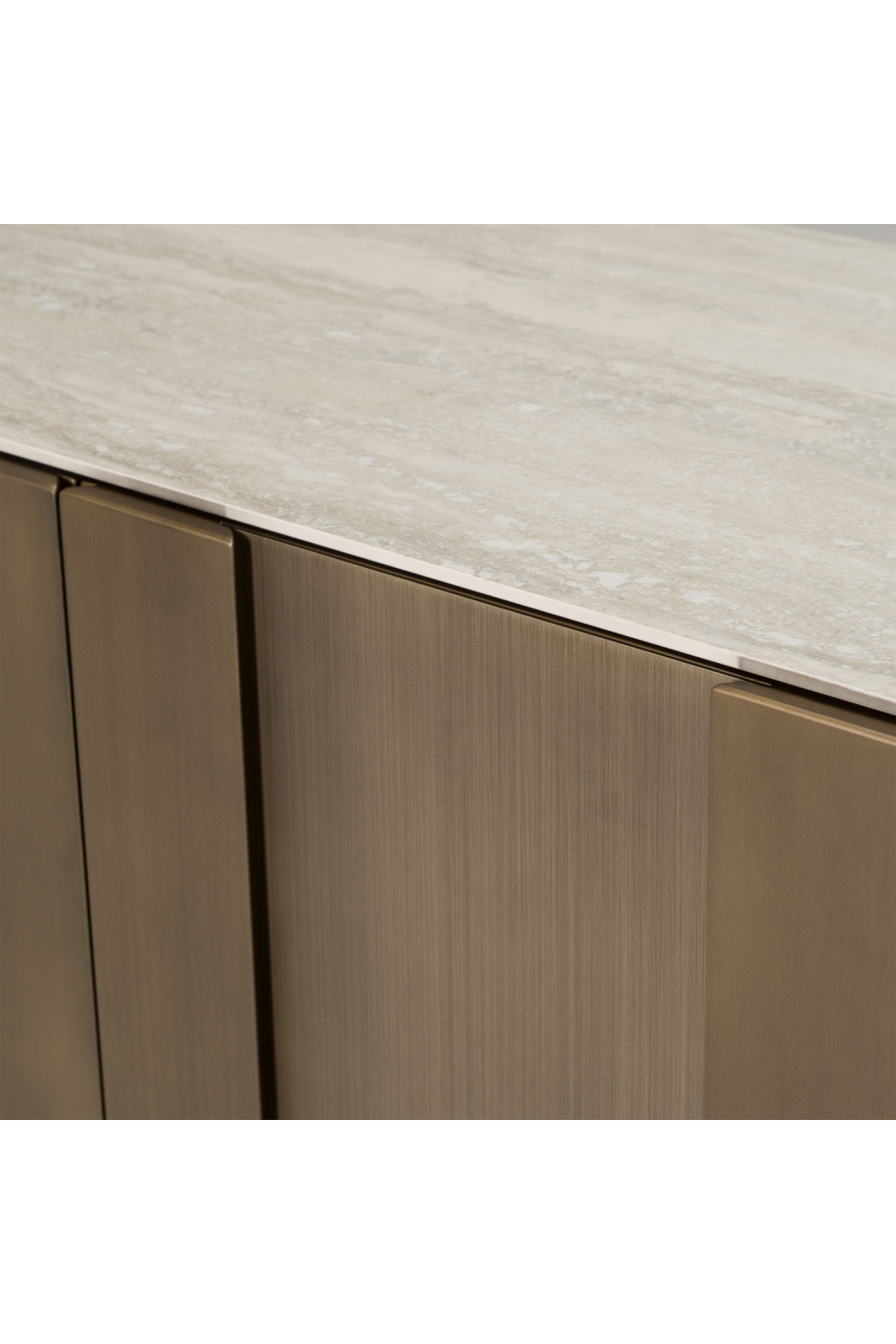 Travertine 4-Door Sideboard | OROA Modern Kiefer | Oroa.com