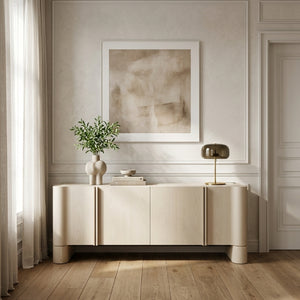   White Oak 4-Door Sideboard | Oroa.com