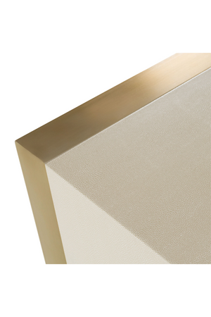 Beige Shagreen 6-Drawer Dresser | OROA Modern Cartier | Oroa.com