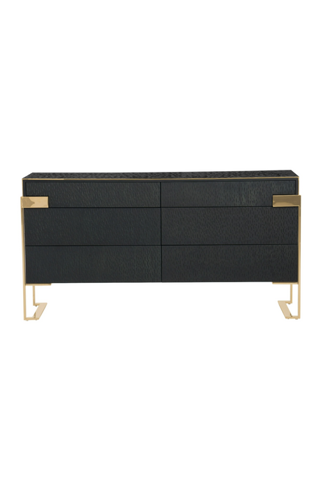 6-Drawer Wenge Oak Dresser | OROA Modern Rothsay | Oroa.com
