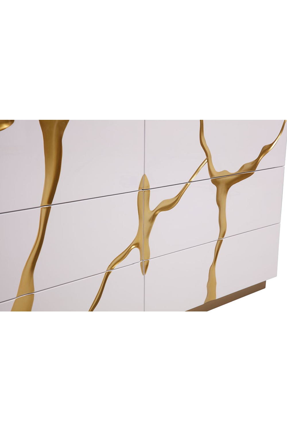 White 6-Drawer Dresser | OROA Modern Aspen | Oroa.com