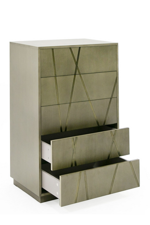 Birch Veneer 5-Drawer Chest | OROA Modern Nixa | Oroa.com
