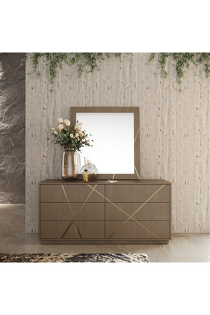 Birch Veneer 6-Drawer Dresser | OROA Modern Nixa | Oroa.com