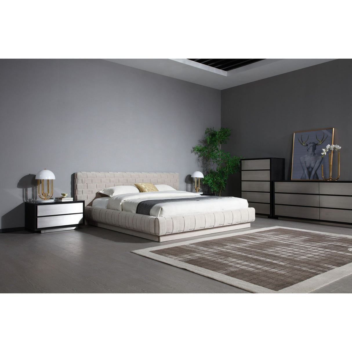   6-Drawer Aluminum Dresser | Oroa.com