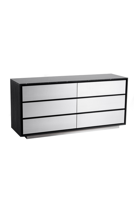 6-Drawer Aluminum Dresser | OROA Modern Concord | Oroa.com