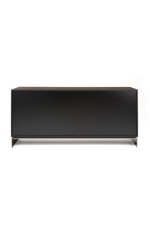 Matte Black Ash 6-Drawer Dresser | OROA Modern Cirque | Oroa.com