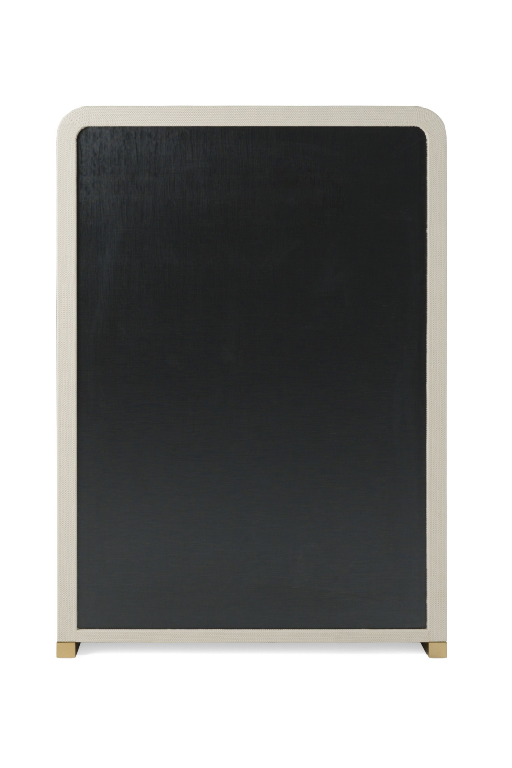 Beige Leatherette 4-Drawer Chest | OROA Modern Florence | Oroa.com