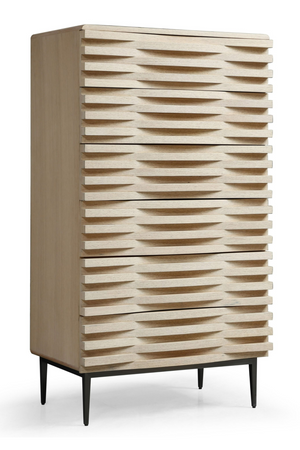 Natural Oak 5-Drawer Chest | OROA Modern Larkspur | Oroa.com