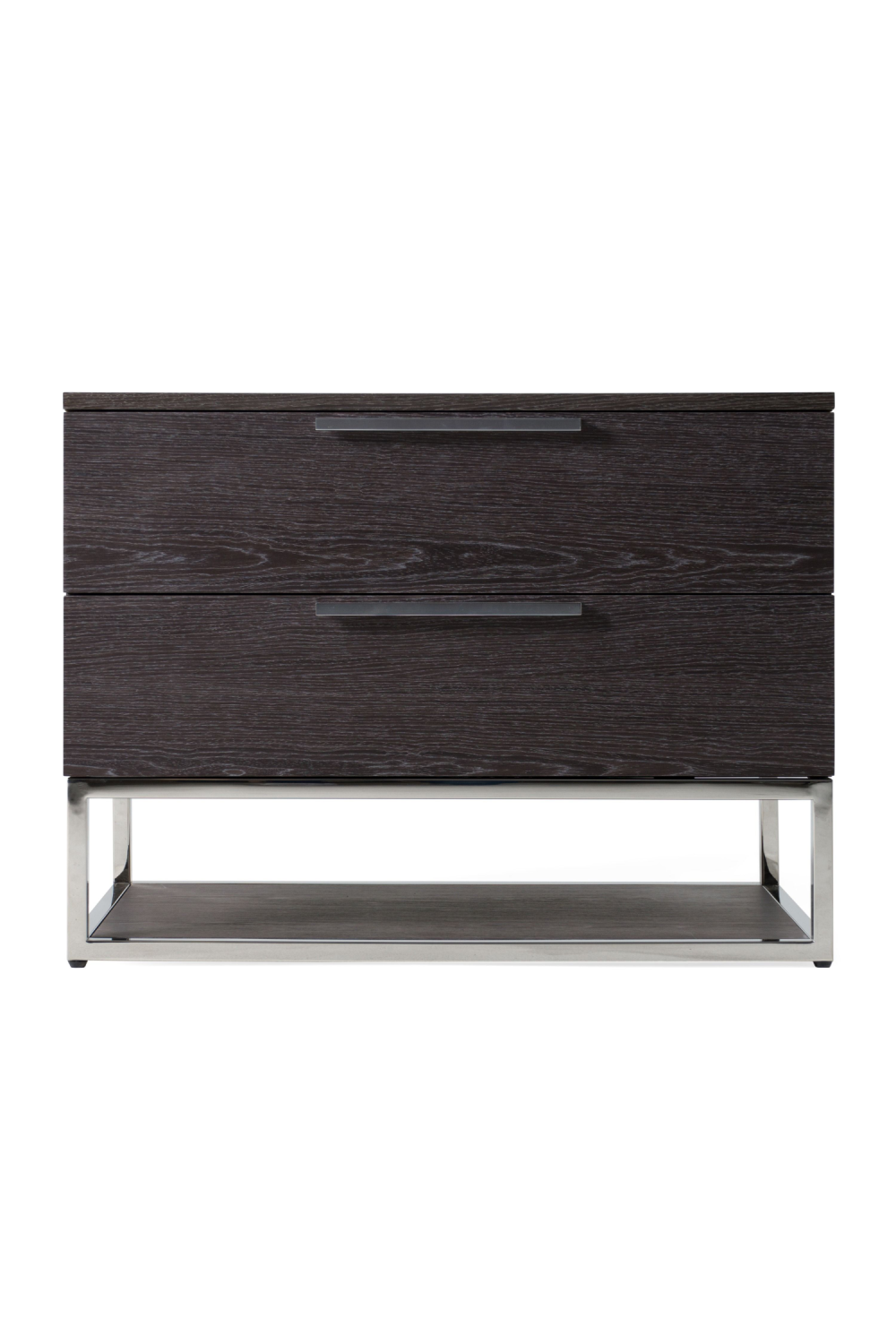 2-Drawer Wooden Nightstand | OROA Modern Helenora | Oroa.com