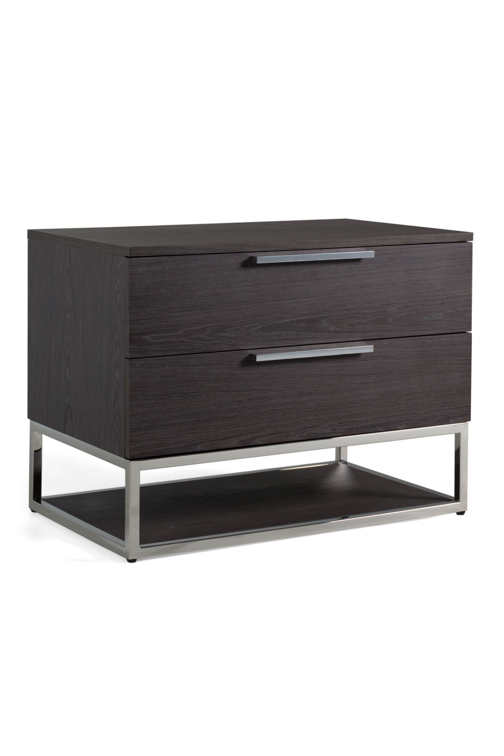 2-Drawer Wooden Nightstand | OROA Modern Helenora | Oroa.com