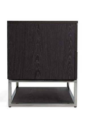 2-Drawer Wooden Nightstand | OROA Modern Helenora | Oroa.com