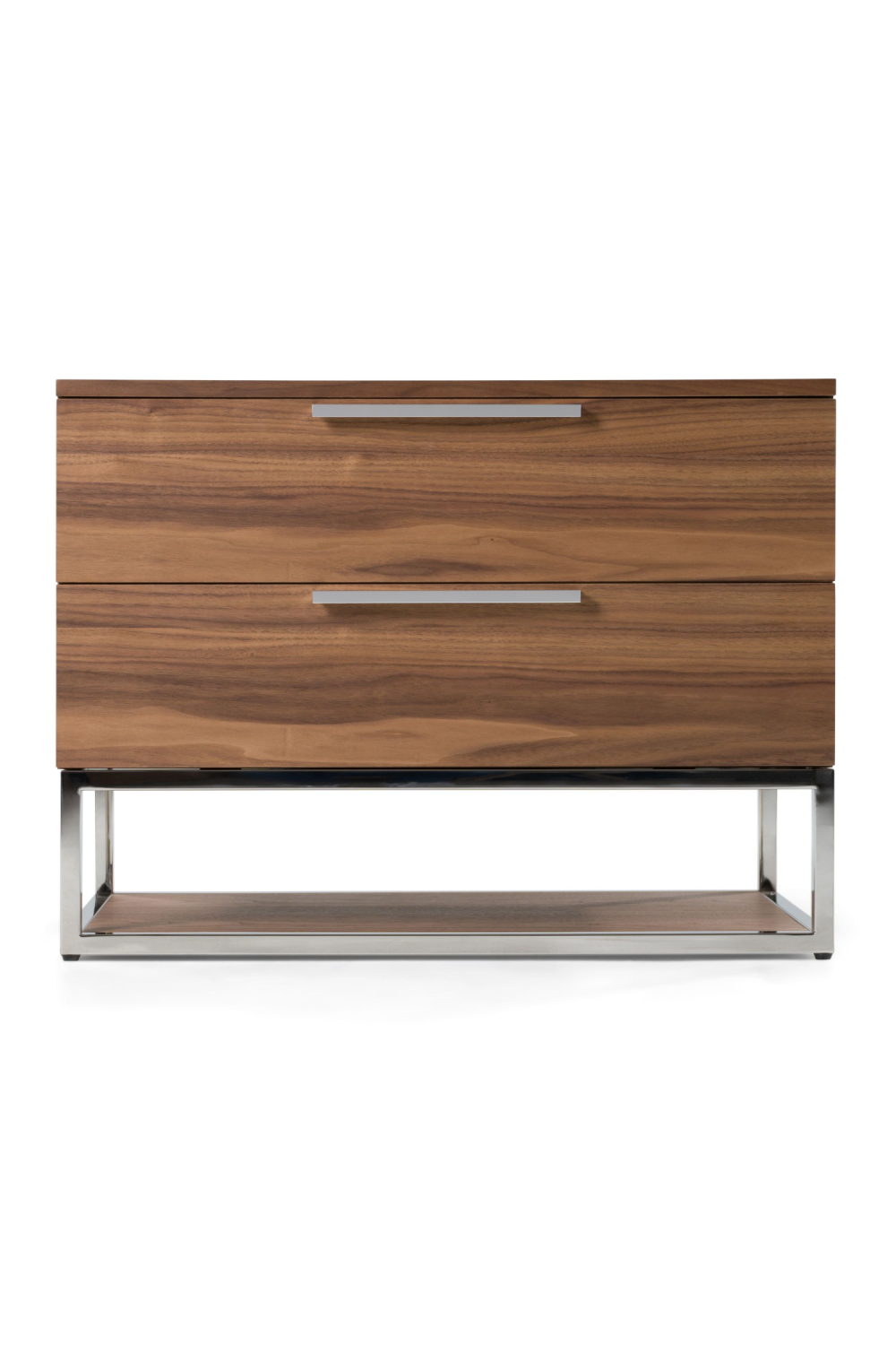 2-Drawer Wooden Nightstand | OROA Modern Helenora | Oroa.com