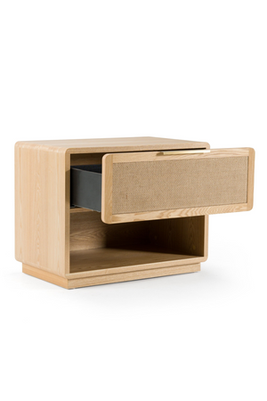 Rattan Drawer Nightstand | OROA Modern Gavin | Oroa.com