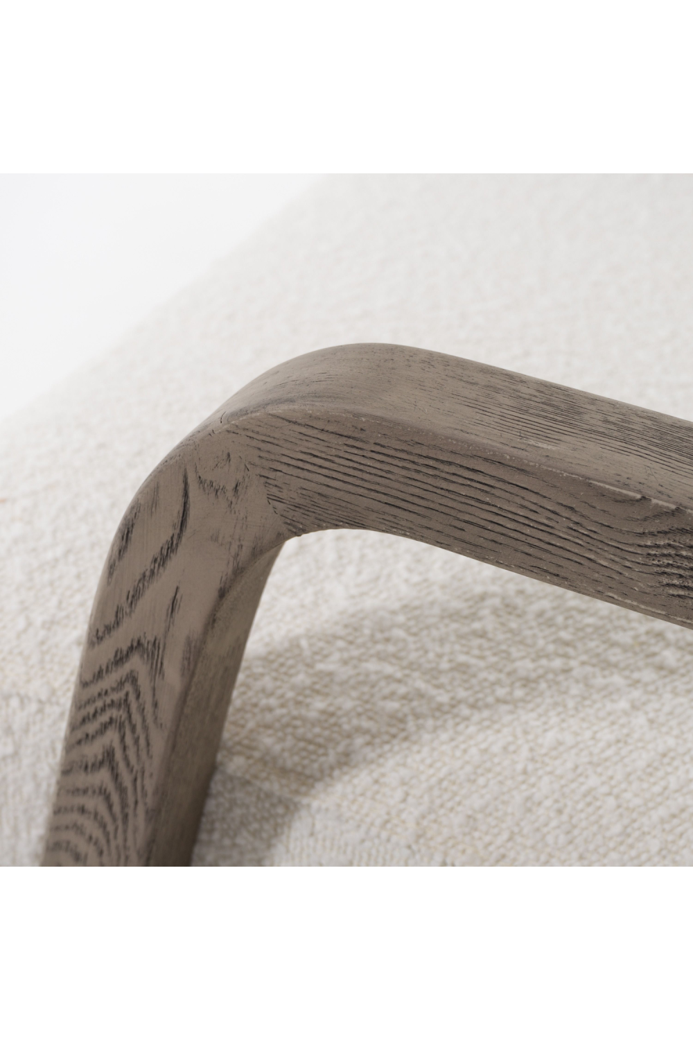 Gray Wood Framed Accent Chair | OROA Modern Wilber | Oroa.com