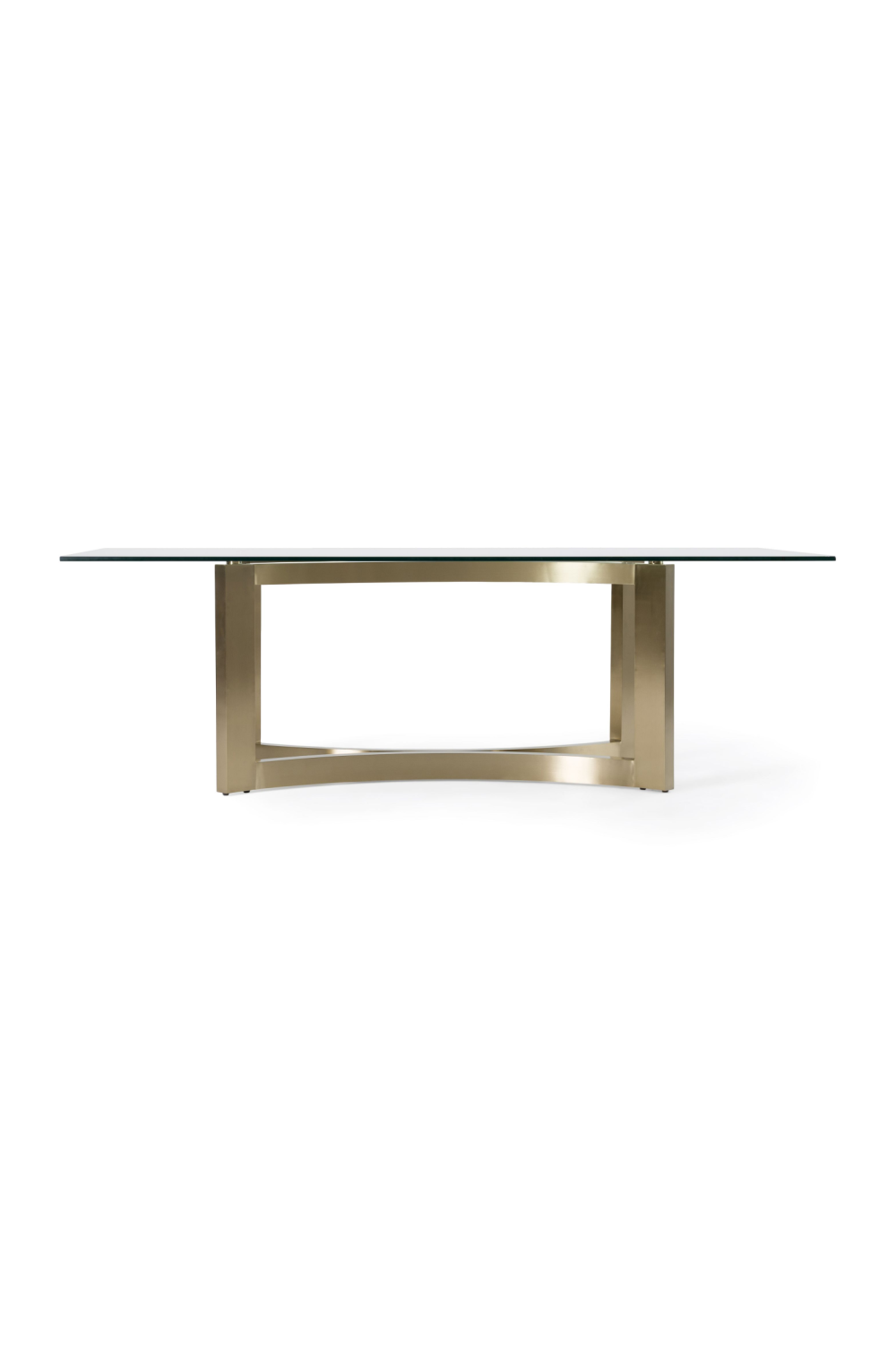 Brushed Brass Base Dining Table | OROA Modern Mingus | Oroa.com