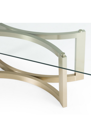 Brushed Brass Base Dining Table | OROA Modern Mingus | Oroa.com