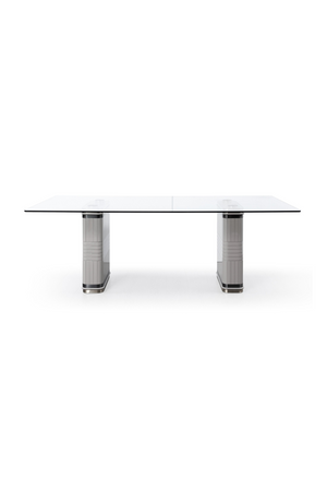 Tempered Glass Dining Table | OROA Modern T2397 | Oroa.com
