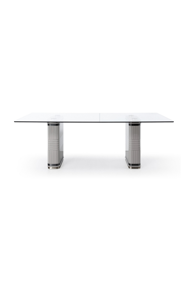 Tempered Glass Dining Table | OROA Modern T2397 | Oroa.com