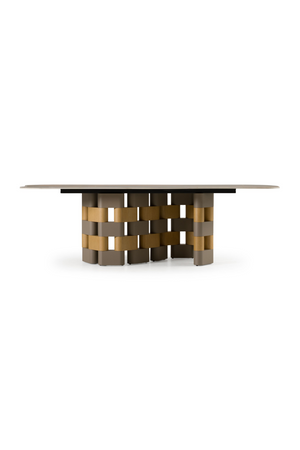 Dark Ceramic Dining Table | OROA Modern Falzone | Oroa.com