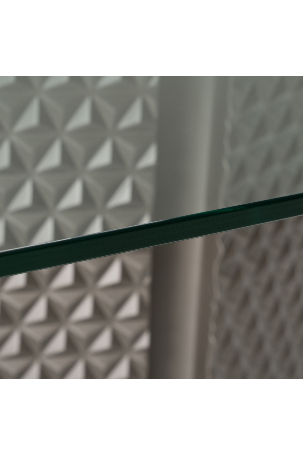 Patterned Silver Dining Table | OROA Modern Raphael | Oroa.com