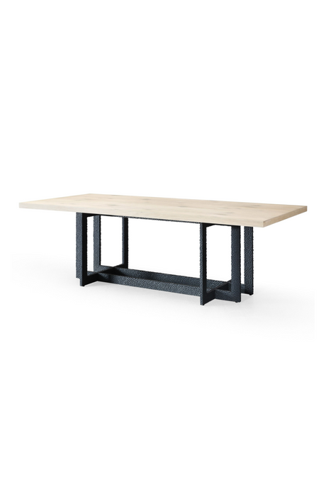 Natural Oak Veneer Dining Table | OROA Modern T8963 | Oroa.com