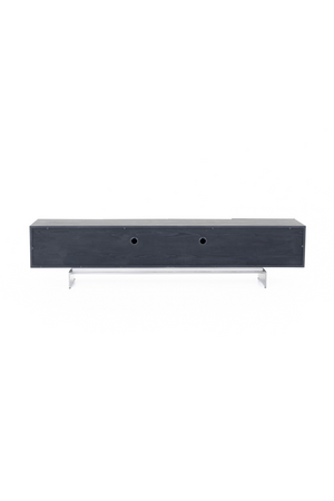 Black Ash 4-Door TV Stand | OROA Modern Cirque | Oroa.com