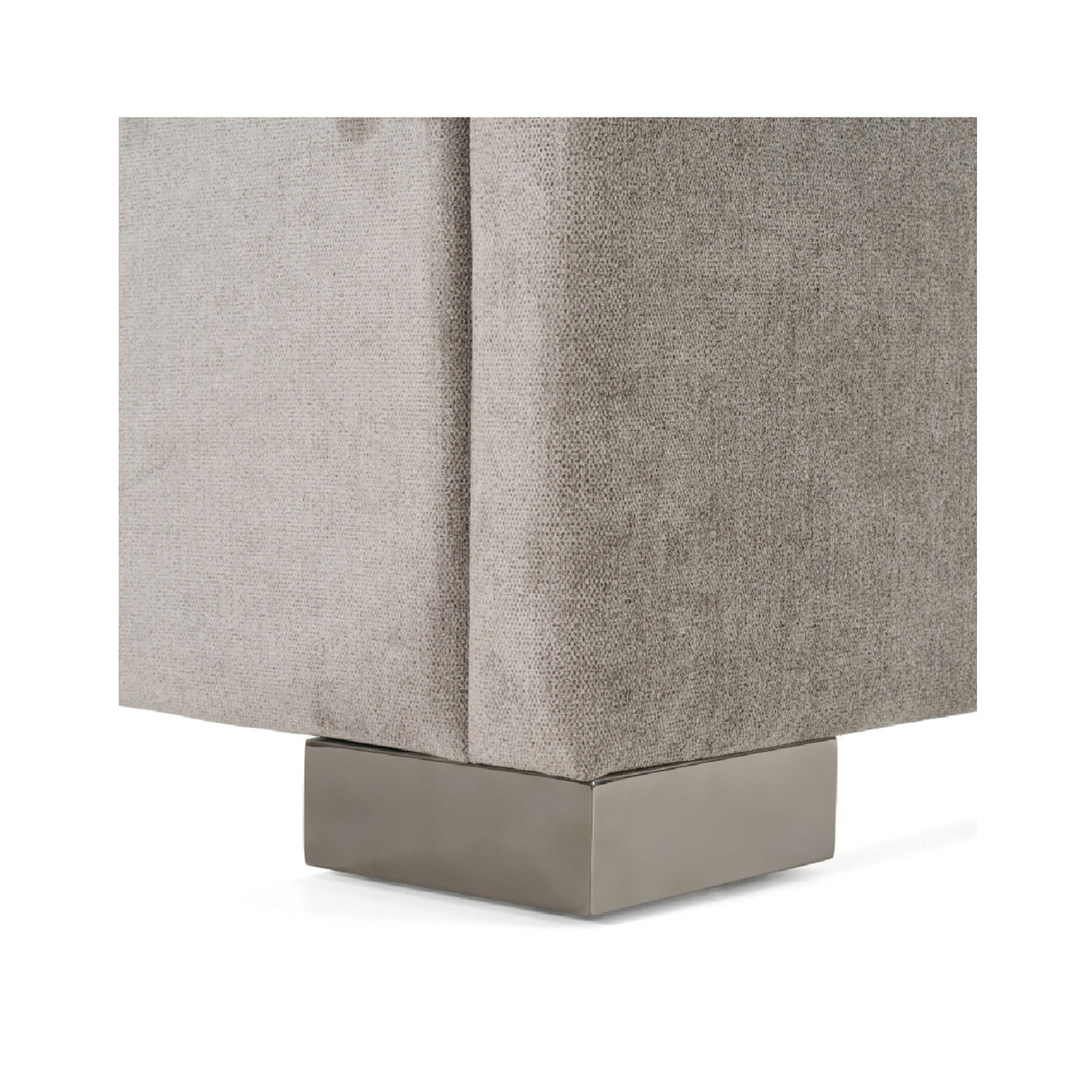   Gray Panel Headboard Queen Bed | Oroa.com