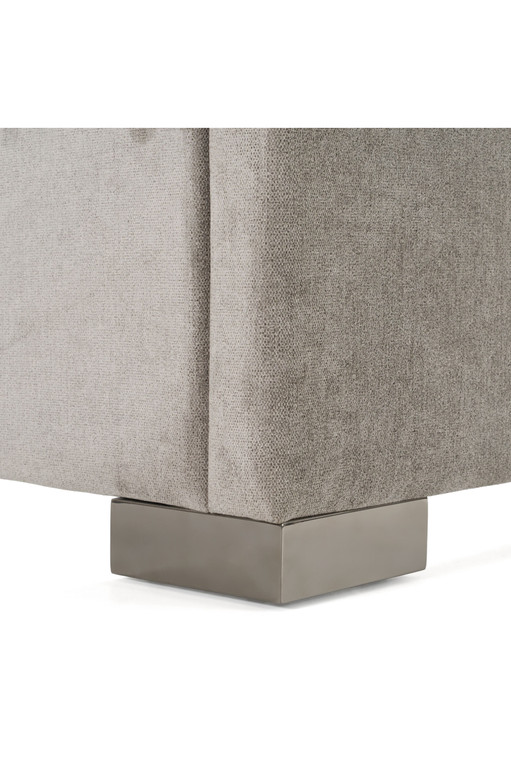 Gray Panel Headboard Queen Bed | OROA Modern Buckley | Oroa.com