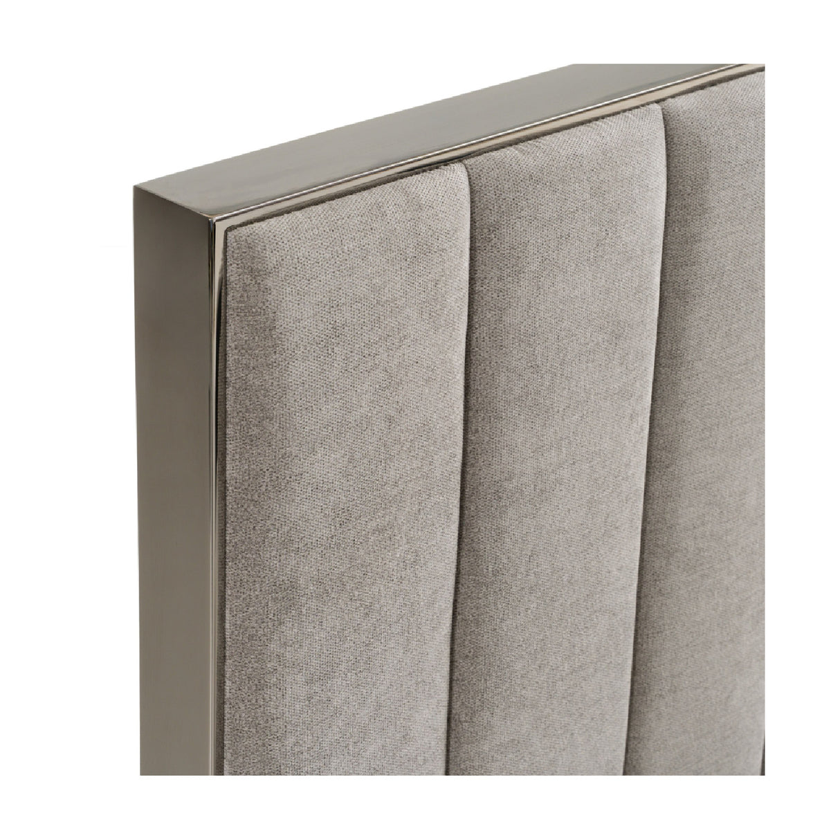  Gray Panel Headboard Queen Bed | Oroa.com