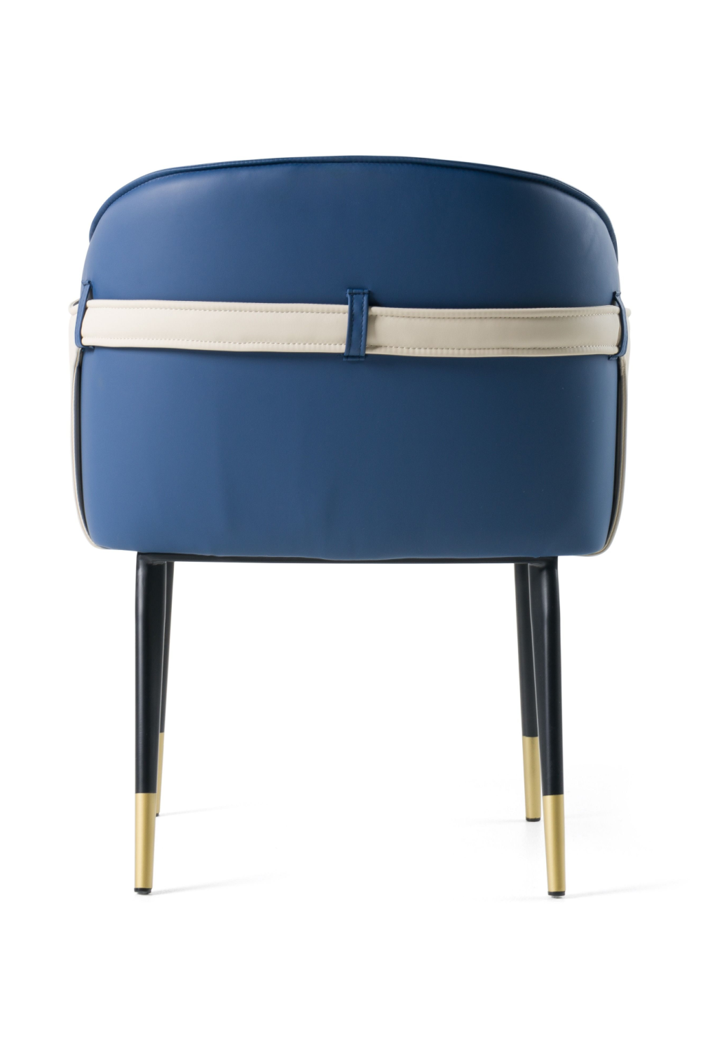 Blue Vegan Leather Dining Chair | OROA Modern Calderon | Oroa.com