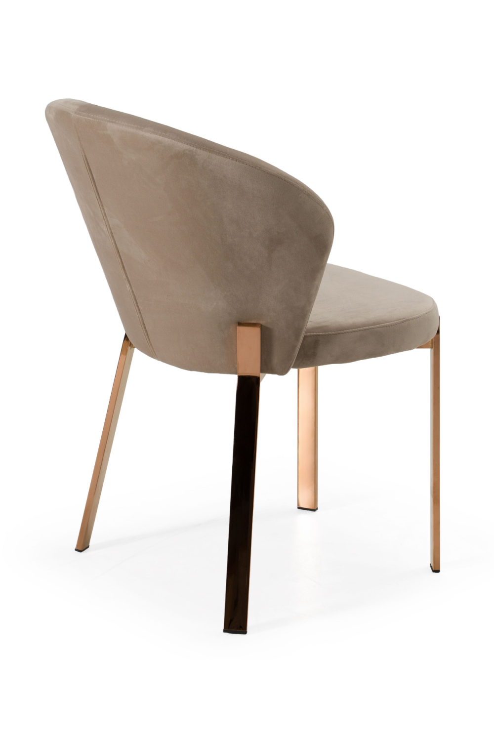 Velvet Shell Dining Chairs (2) | OROA Modern Nadia | Oroa.com