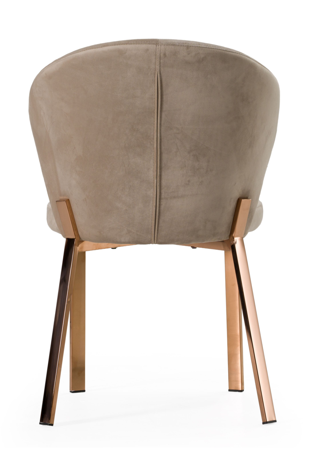 Velvet Shell Dining Chairs (2) | OROA Modern Nadia | Oroa.com