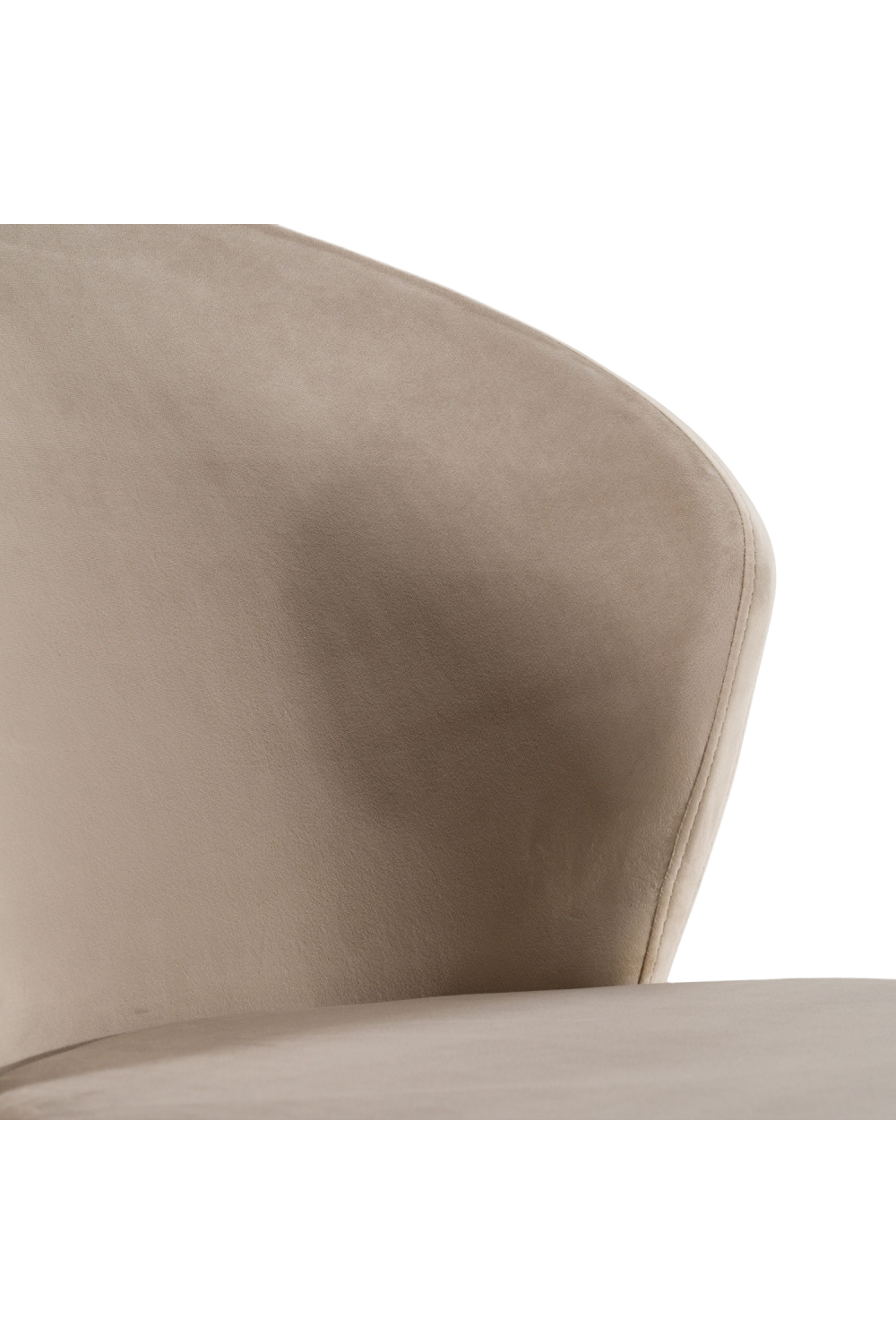 Velvet Shell Dining Chairs (2) | OROA Modern Nadia | Oroa.com