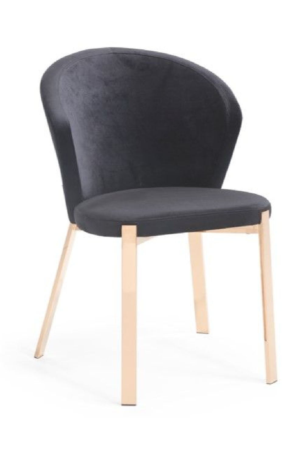 Velvet Shell Dining Chairs (2) | OROA Modern Nadia | Oroa.com