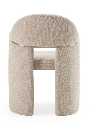 Beige Fabric Dining Chair | OROA Modern Ashley | Oroa.com